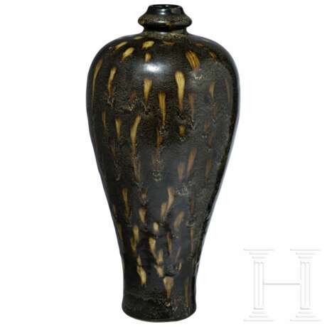 Jizhou-Vase, wohl Song-Dynastie (12./13. Jhdt.) - Foto 1