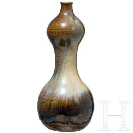 Doppelkürbis-Vase, wohl China, Song-Dynastie oder später - Foto 1