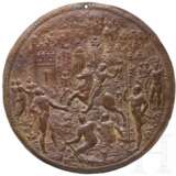 Hans Jamnitzer - Bronzeplakette Minos und Scylla, Nürnberg, um 1600 - Foto 1