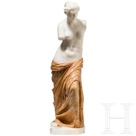 Scagliola-Figur der Venus von Milo, Italien, 20. Jhdt. - фото 1