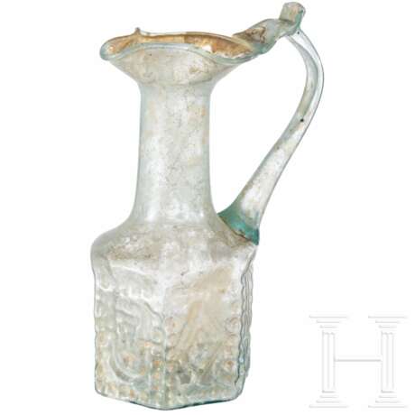 Glasflasche, römisch, 3./4. Jhdt. n. Chr. - photo 1