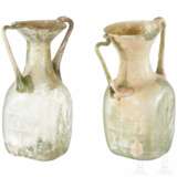 Zwei Doppelhenkelflaschen, römisch, 3. Jhdt. n. Chr. - Foto 1