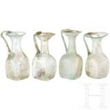 Vier Glasflaschen, römisch, 3./4. Jhdt. n. Chr. - фото 1