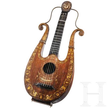 Lyra-Gitarre von Clementi & Co., London, nach 1800 - Foto 1