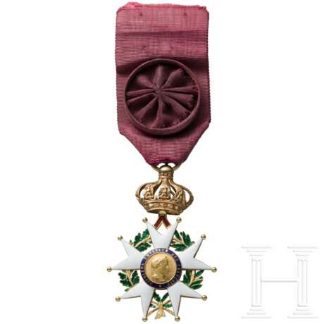 Orden der Ehrenlegion - Kreuz für Offiziere, 2. Kaiserreich - Foto 1