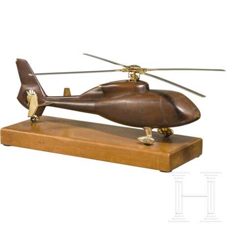 Tischmodell eines Aérospatiale-Helikopters, Frankreich, 1960er/70er Jahre - фото 1