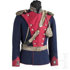 Seltene Uniform für einen Podporutschik des Leibgarde-Ulanen-Regiments Seiner Kaiserlichen Majestät, Russland, um 1914