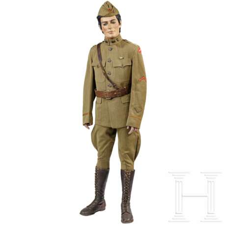 Uniform eines Captains der US-Army im 1. Weltkrieg - Foto 1