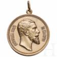 Goldene Medaille "Für Wissenschaft und Kunst", 1. Modell, um 1883 - Prix ​​des enchères