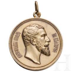 Goldene Medaille "Für Wissenschaft und Kunst", 1. Modell, um 1883