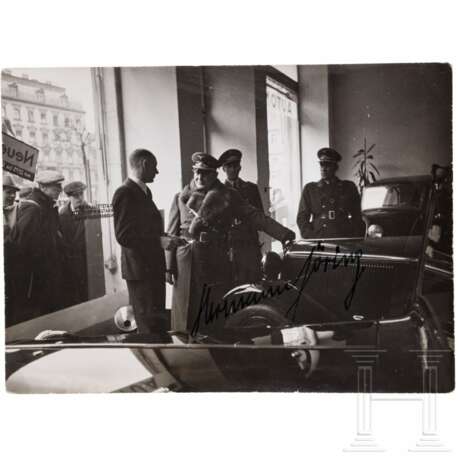 Hermann Göring - eigenhändiger Tintenautograph - Foto 1