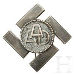 Erinnerungsabzeichen des Anhaltischen Arbeitsdienstes in Silber, ohne Jahreszahl