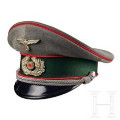 A Visor Cap for Artillery Officers
