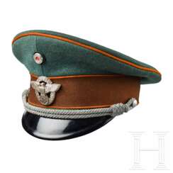 A Visor Cap for Gendarmerie Officers