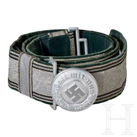 A Brocat belt for Police officers with SS-Membership - фото 1