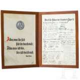 Unterschriftenmappe der SA-Jägerstandarte 11 in Marburg/Lahn, Gruppe Hessen - фото 1
