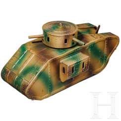 Bing Tank 10/4173/2 bzw. Panzer Mark I mit Uhrwerk in Mimikry