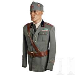 An Italian Army General Tunic and Bustina Cap