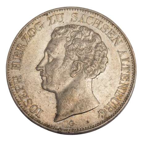 Old Germany Saxony-Altenburg - Double Thaler 1842 G, - photo 1