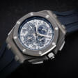 AUDEMARS PIGUET, ROYAL OAK OFFSHORE GRANDE COMPLICATION REF. 26571TI, AN EXTREMELY RARE TITANIUM SPLIT-SECONDS CHRONOGRAPH PERPETUAL CALENDAR WITH MINUTE REPEATER - Auction prices