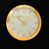 INDUCTA FOR ROLEX, A LARGE AND ATTRACTIVE GILT WALL CLOCK - Foto 1