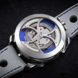 M.A.D. 1 FRIENDS EDITION, A STEEL AUTOMATIC WRISTWATCH WITH LATERAL TIME DISPLAY - photo 1