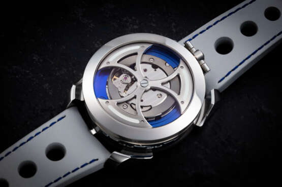 M.A.D. 1 FRIENDS EDITION, A STEEL AUTOMATIC WRISTWATCH WITH LATERAL TIME DISPLAY - Foto 1