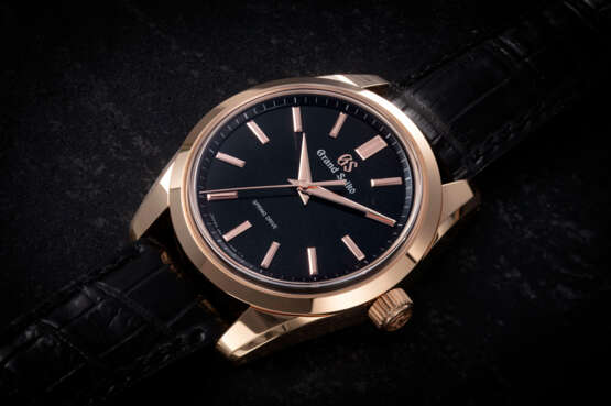GRAND SEIKO, REF. SBGD202, AN IMPRESSIVE GOLD SPRING DRIVE WRISTWATCH WITH 8 DAY POWER RESERVE - photo 1