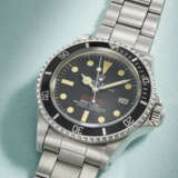 ROLEX. A RARE STAINLESS STEEL AUTOMATIC WRISTWATCH WITH SWEEP CENTRE SECONDS, GAS ESCAPE VALVE, DATE AND BRACELET - photo 2
