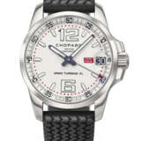 CHOPARD. A LARGE STAINLESS STEEL LIMITED EDITION AUTOMATIC WRISTWATCH WITH SWEEP CENTRE SECONDS AND DATE - Foto 1