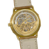AUDEMARS PIGUET. A RARE AND ELEGANT 18K GOLD AUTOMATIC SKELETONIZED PERPETUAL CALENDAR WRISTWATCH WITH MOON PHASES - Foto 3