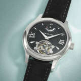 CHOPARD. A VERY RARE AND ELEGANT PLATINUM LIMITED EDITION TOURBILLON WRISTWATCH WITH 8 DAY POWER RESERVE - Foto 2