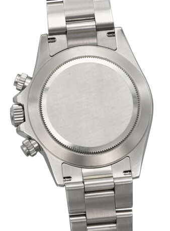 ROLEX. A `NEW OLD STOCK` STAINLESS STEEL AUTOMATIC CHRONOGRAPH WRISTWATCH WITH BRACELET - photo 3