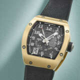 RICHARD MILLE. A RARE 18K PINK GOLD AUTOMATIC SKELETONIZED WRISTWATCH WITH SWEEP CENTRE SECONDS AND DATE - photo 3