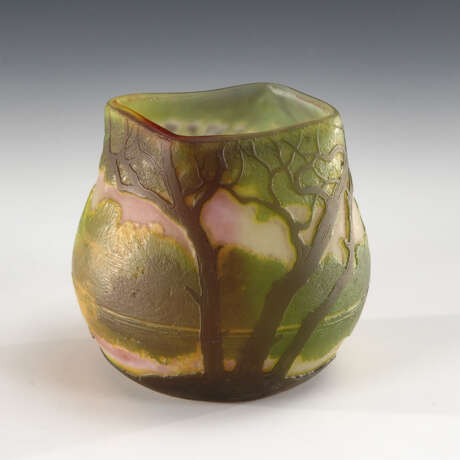 Vase mit Landschaftsdekor, Legras & Cie. - Foto 1
