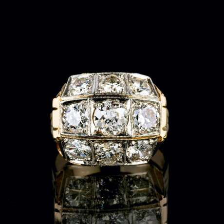 Vintage Diamant-Ring. - photo 1