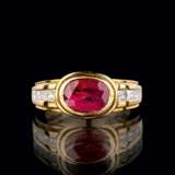 Rubin-Diamant-Ring. - фото 1