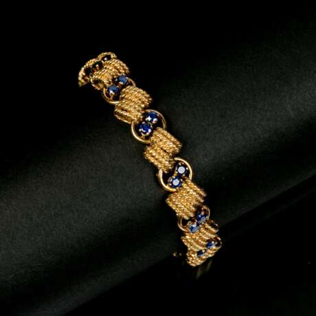 Van Cleef & Arpels. Seltenes Vintage Saphir-Armband. - фото 3