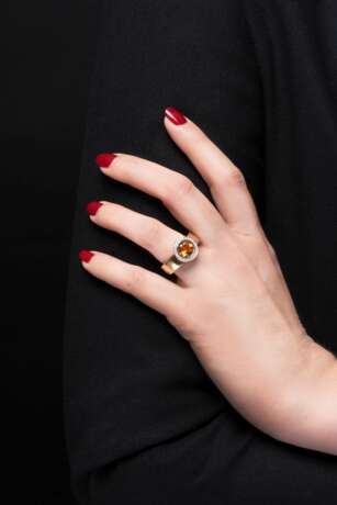 Citrin-Brillant-Ring. - photo 2