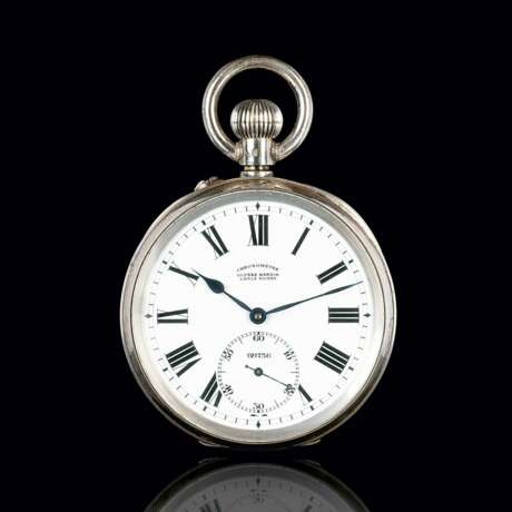 Ulysse Nardin Le Locle, gegr. 1846. Große Chronometer Taschenuhr Marine. - photo 1