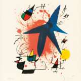 Joan Miró (Barcelona 1893 - Palma de Mallorca 1983). L'étoile bleu. - Foto 1