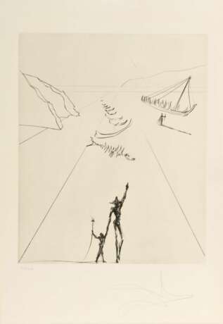 Salvador Dalí (Figueres 1904 - Figueres 1989). Apotheose, aus 'Der alte Mann und das Meer'. - Foto 1