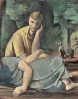Hannes Schultze-Froitzheim (Wuppertal-Elberfeld 1904 - Kiel 1995). Bois de Bologne.