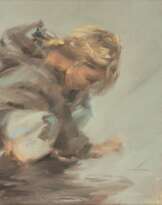 Frauke Gloyer (Flensburg 1961). Lele im Regen.