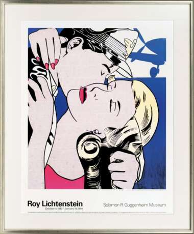 Roy Lichtenstein (New York 1923 - New York 1997). The Kiss. - Foto 2