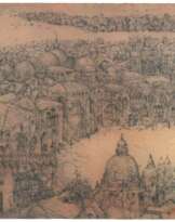 Jörg Schmeisser (Stolp 1942 - Canberra 2012). Konvolut: Drei Capricci einer italienischen Stadt.