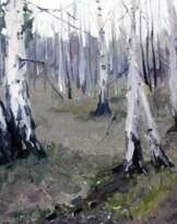 Азгур (Горелова) Г.Г. “Белые березки”. Азгур (Горелова) Г.Г. “Белые березки”.
