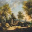 Gaspard Dughet (Rom 1615 - Rom 1675), Nachfolger. Arkadische Landschaft. - Auktionsarchiv