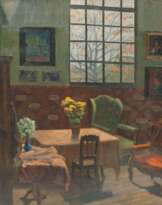 Gotthardt Kuehl (Lübeck 1850 - Dresden 1915). Interieur.