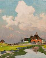 Paul Lehmann-Brauns (Danzig 1885 - Berlin 1970). Sommertag auf Hallig Gröde.